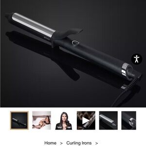GHD curling iron - never used without box